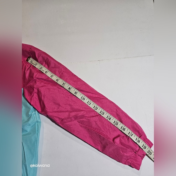 Eddie Bauer Magenta Lightweight 3 in 1 Jacket Size M-10/12 - Picture 15 of 15